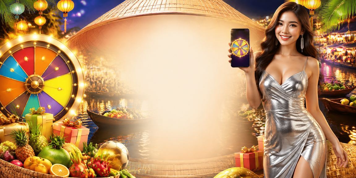 Trải nghiệm chơi Roulette live casino theo phong cách miền Tây sông nước với nón lá