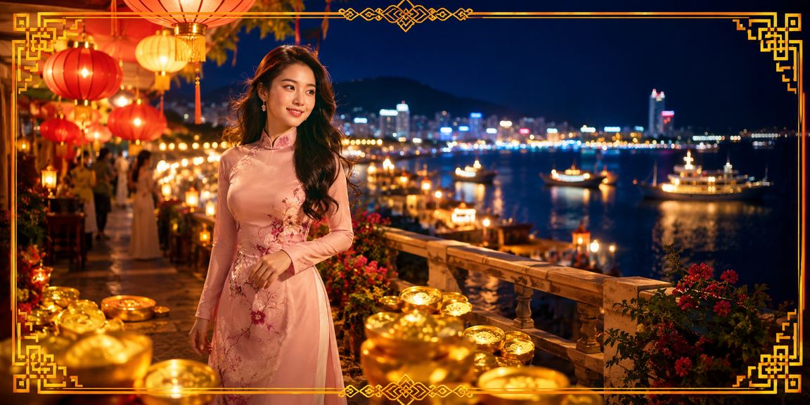 Chợ đêm Vũng Tàu nhộn nhịp – bối cảnh người dùng truy cập casino trực tuyến ban đêm